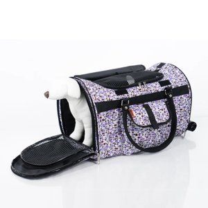 AIRLINE-APPROVED Pet Carrier (Purple Mosiac) NWT